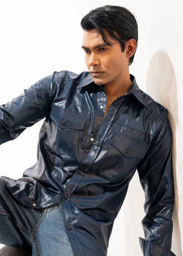 Coarse Wool Shirt