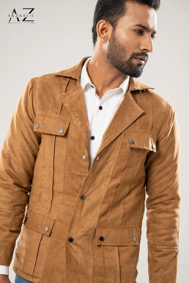 Mens Brown Chester Jacket
