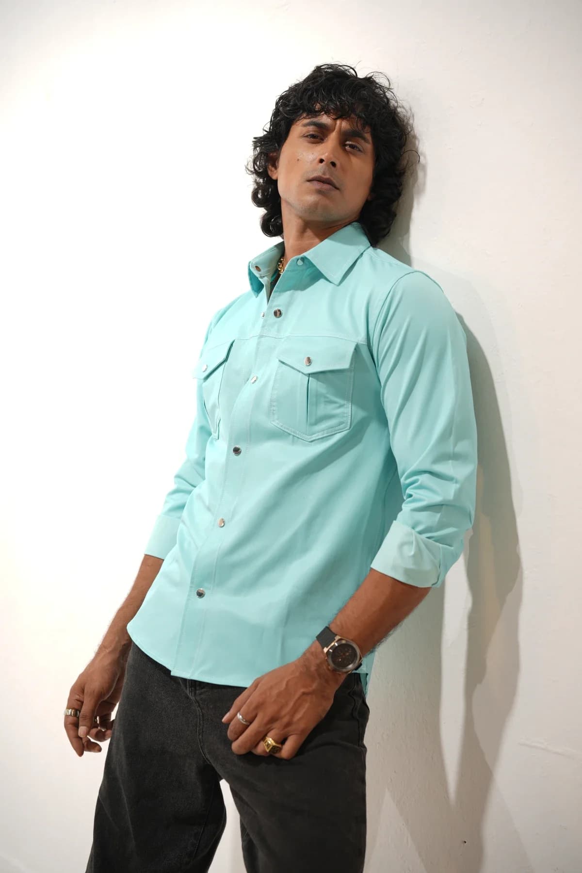 Electric Blue Shirt thumbnail 1