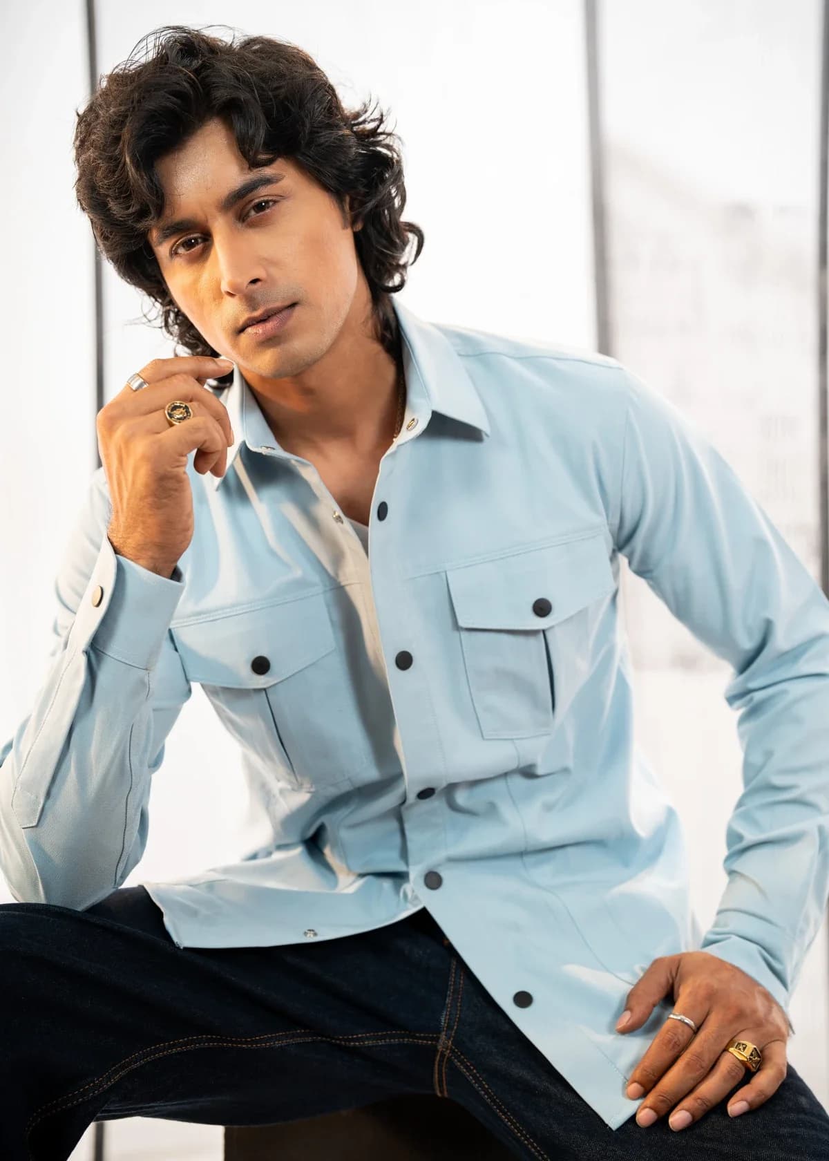 Light Blue Shirt thumbnail 1