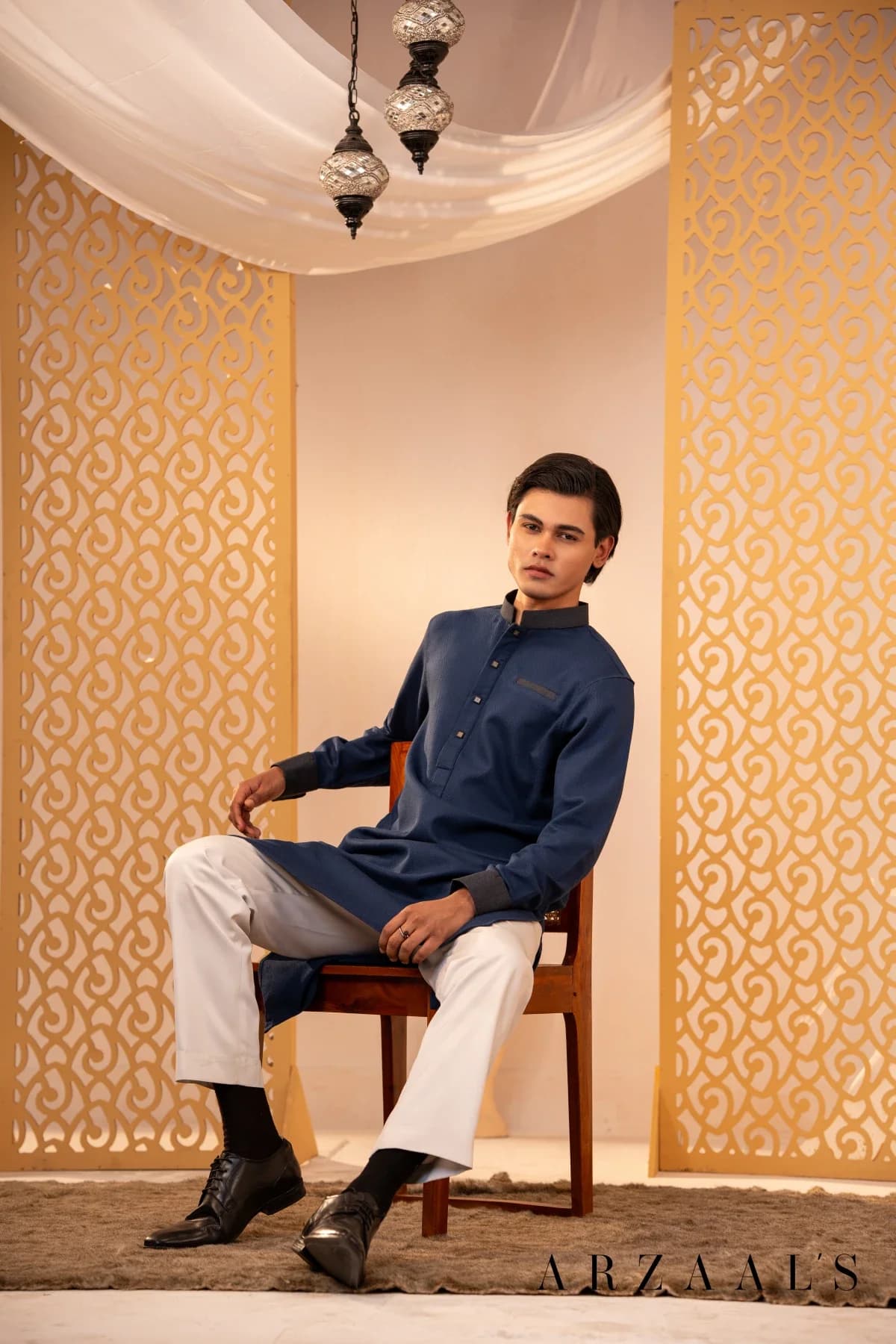 ARZAALS LIGHT NAVY KEFLIN ST-01 thumbnail 4
