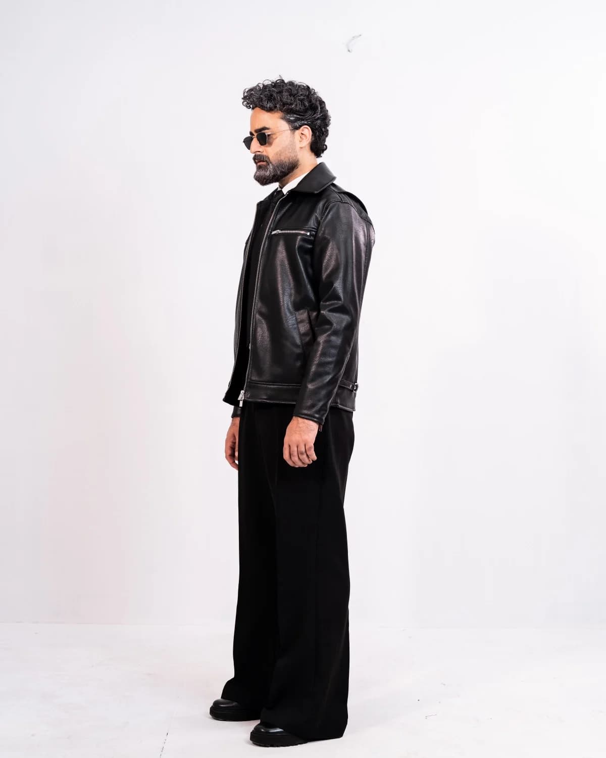 ARZAAL'S THE RICH BALCK LEATHER JACKET ST01 thumbnail 4