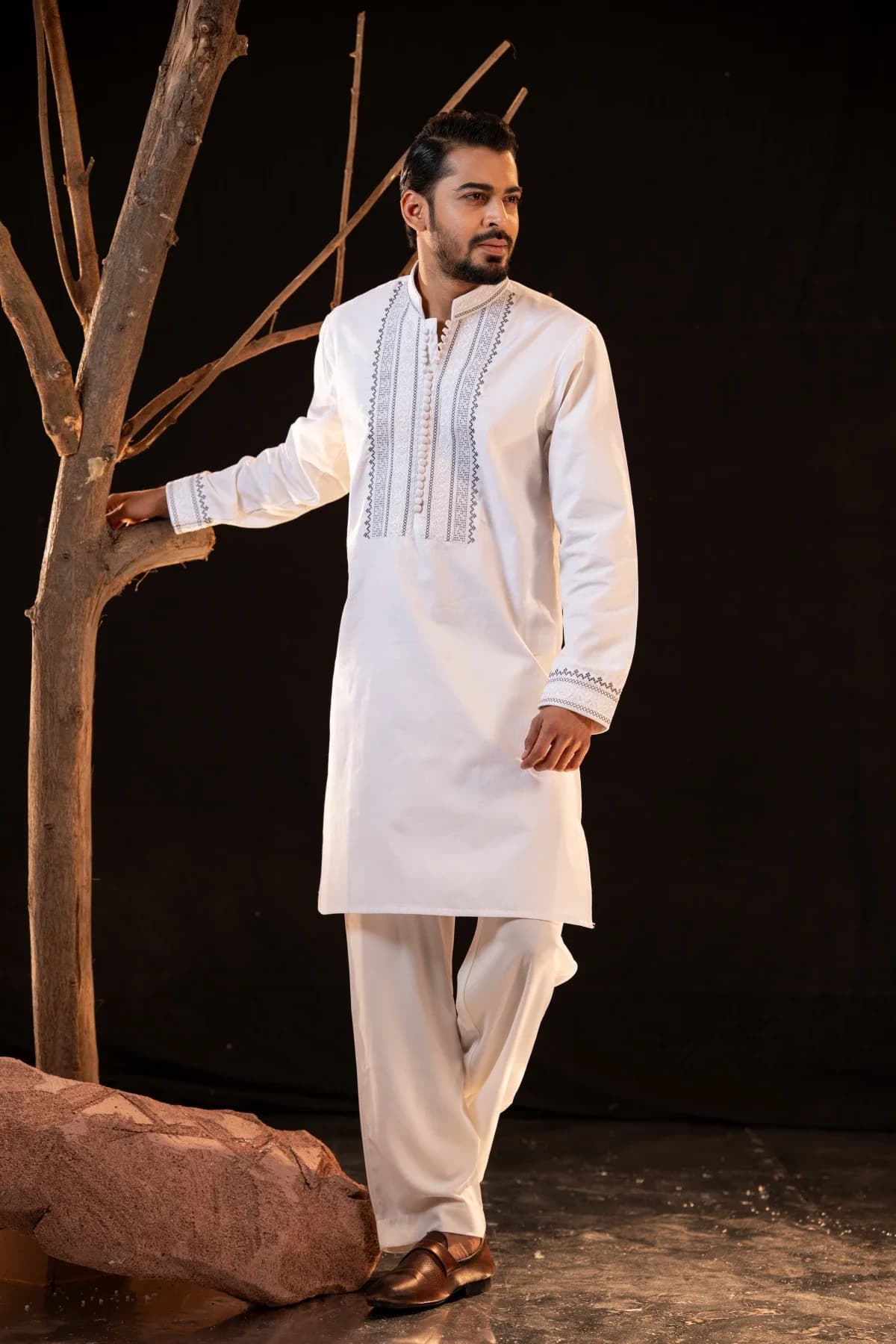 ARZAALS STEP WHITE PANJABI ST-06 thumbnail 3