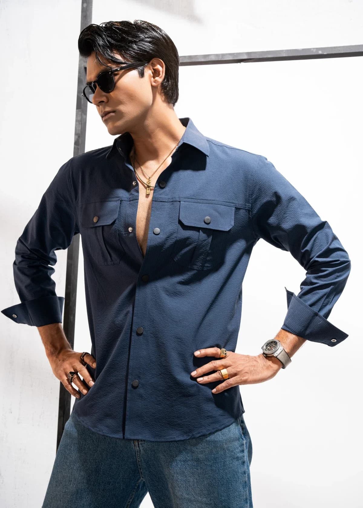 Dark Blue Shirt thumbnail 2