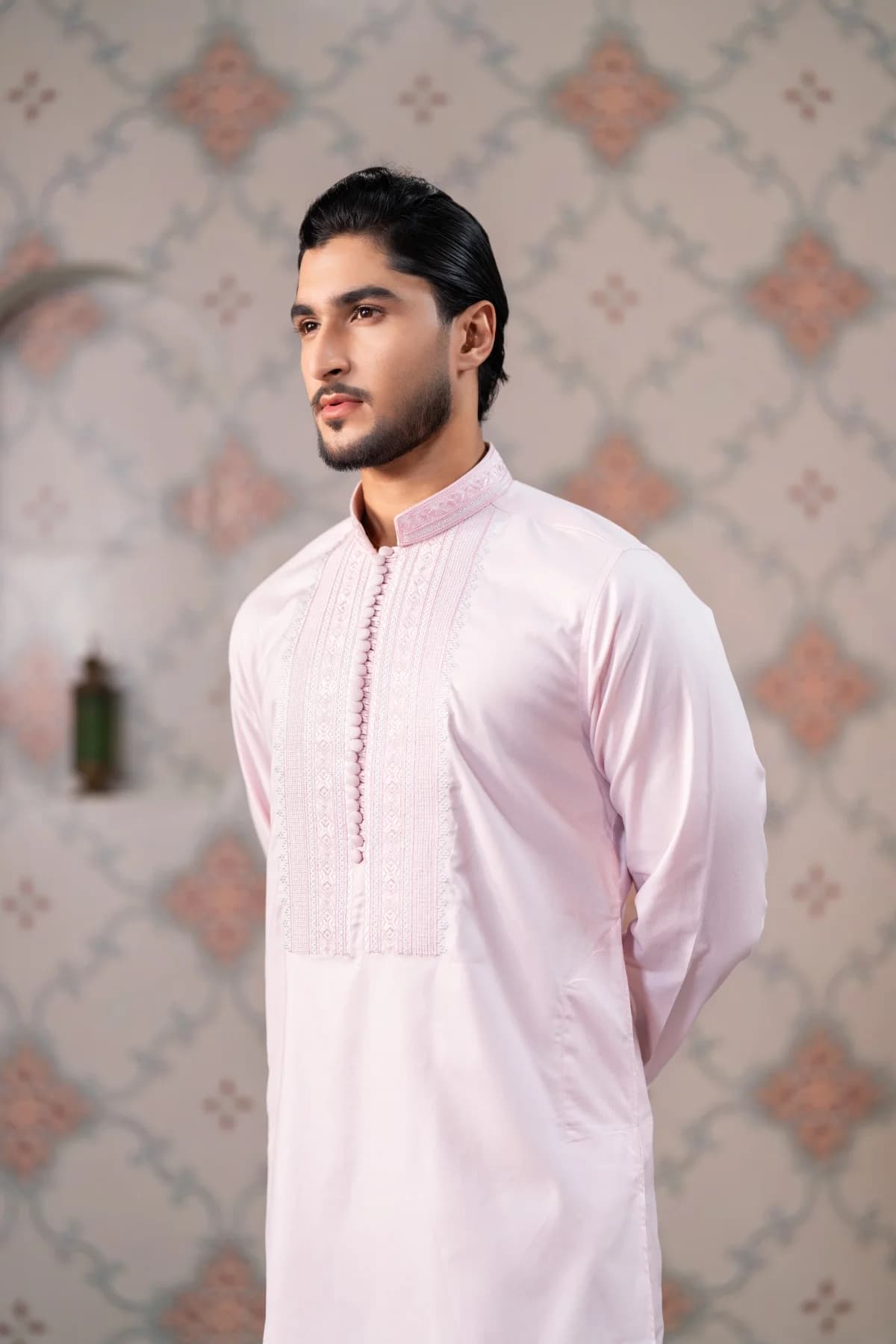 ARZAALS POWDER PINK MUGHAL STA07 thumbnail 3