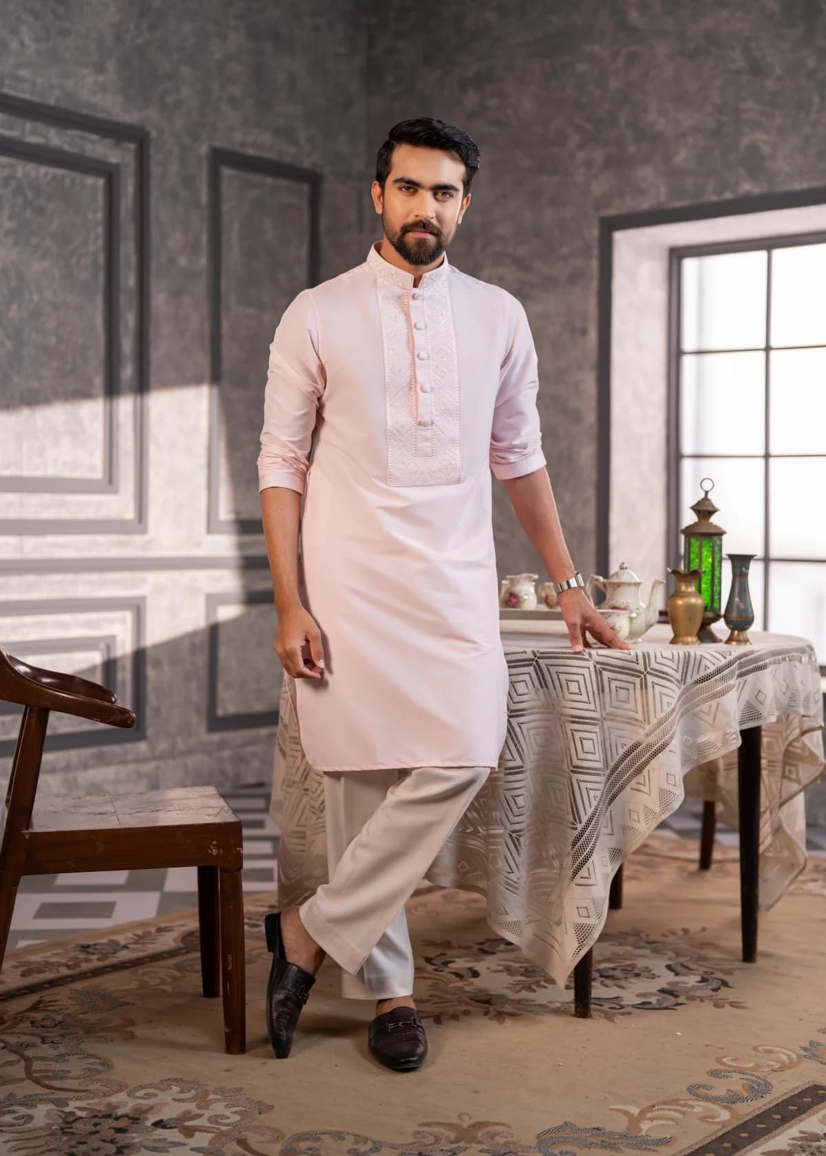 ARZAALS LIGHT PINK MEHFIL STA10 thumbnail 3