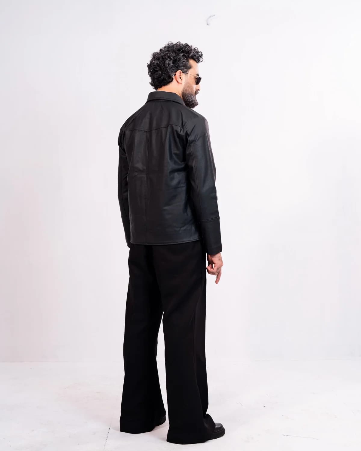 ARZAAL'S BLACK MATE LEATHER JACKET ST5 thumbnail 5