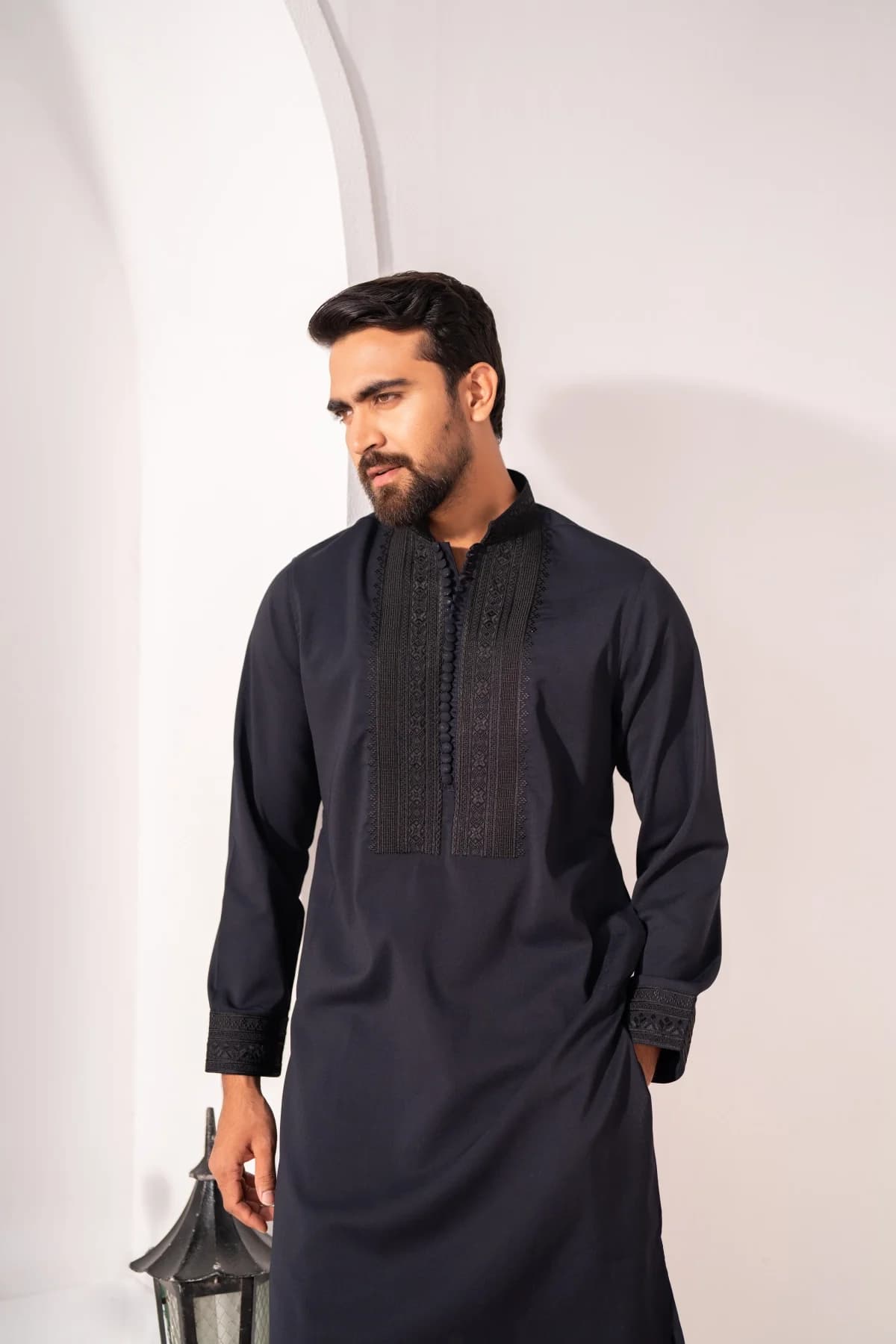 ARZAALS DARK NAVY MUGHAL STA07 thumbnail 4