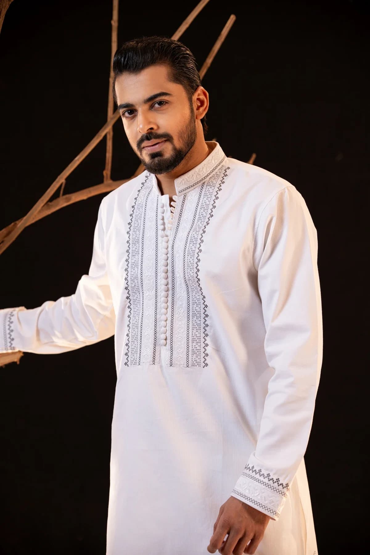 ARZAALS STEP WHITE PANJABI ST-06 thumbnail 2