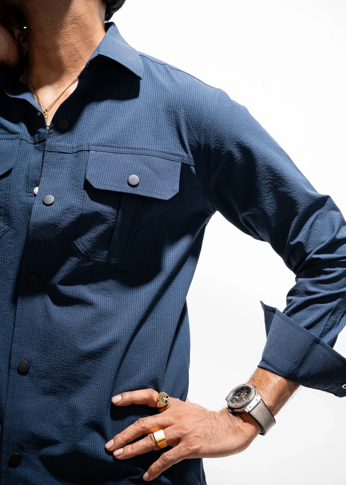 Dark Blue Shirt thumbnail 5
